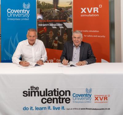 Coventry University Enterprises extends Strategic Partnership  with XVR Simulation BV in Asia