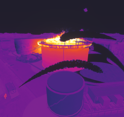 XVR utilisé pour un exercice de carburant en vrac en Nouvelle-Zélande