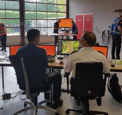 Natuurbrandbestrijding met Twente en IJsselland