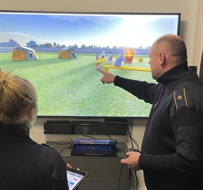 XVR als trainingstool voor brandinspecties