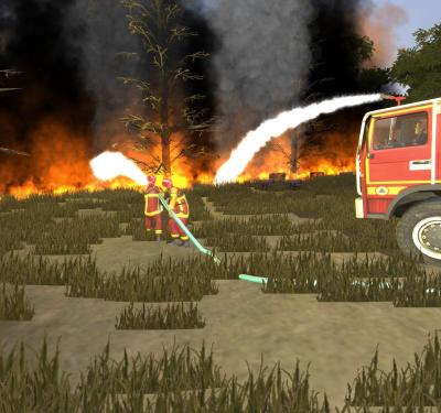 Waldbrand-Funktionalität stark verbessert